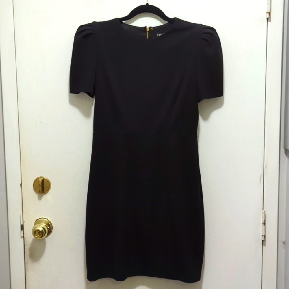 Express puff sleeved dress